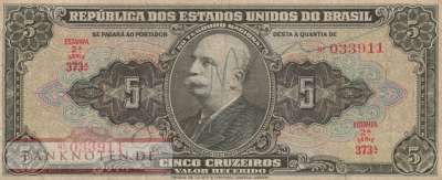 Brasilien - 5  Cruzeiros (#142_F)