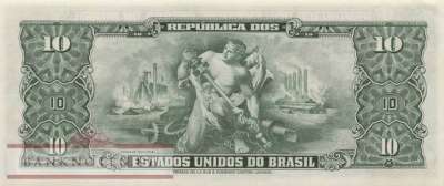 Brasilien - 10  Cruzeiros (#143_XF)
