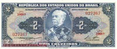 Brazil - 2 Cruzeiros (#151b_UNC)