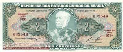 Brasilien - 2 Cruzeiros (#157Ac_UNC)