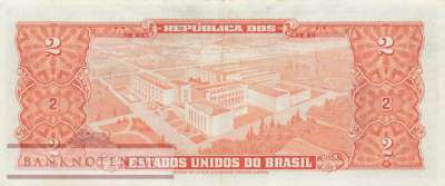 Brasilien - 2 Cruzeiros (#157_VF)