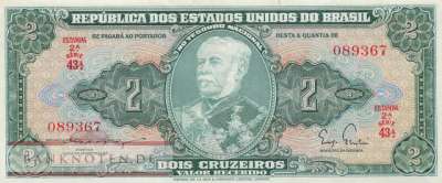 Brasilien - 2 Cruzeiros (#157_VF)