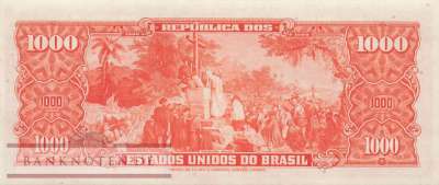 Brasilien - 1.000  Cruzeiros (#165_XF)