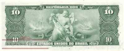 Brazil - 10  Cruzeiros (#167b_UNC)