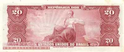 Brasilien - 20  Cruzeiros (#168b_AU)