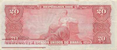 Brasilien - 20 Cruzeiros (#168b_VF)