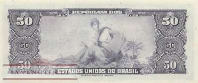 Brasilien - 50  Cruzeiros (#169a_AU)