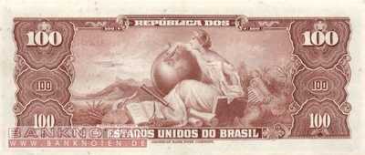 Brazil - 100  Cruzeiros (#170c_AU)
