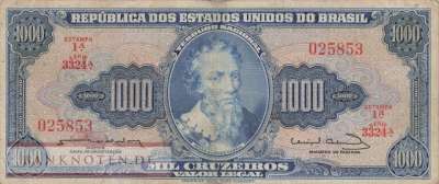 Brasilien - 1.000  Cruzeiros (#173c_F)