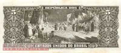 Brasilien - 5  Cruzeiros (#176a_UNC)