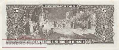 Brasilien - 5  Cruzeiros (#176d_XF)