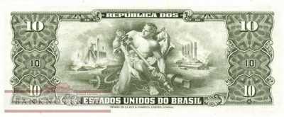 Brasilien - 10  Cruzeiros (#177a_UNC)