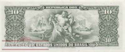 Brasilien - 10  Cruzeiros (#177a_XF)