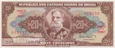 Brasilien - 20  Cruzeiros (#178-1_UNC)