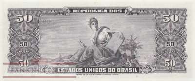 Brasilien - 50  Cruzeiros (#179_UNC)