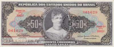Brasilien - 5  Centavos (#184a_XF)