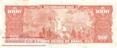 Brasilien - 1  Cruzeiro Novo (#187b_AU)