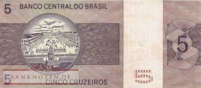 Brazil - 5  Cruzeiros (#192b_VF)