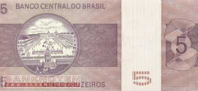 Brazil - 5  Cruzeiros (#192c_UNC)