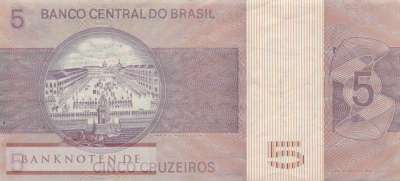 Brasilien - 5  Cruzeiros (#192c_VF)