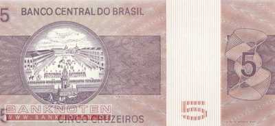 Brazil - 5  Cruzeiros (#192d_UNC)