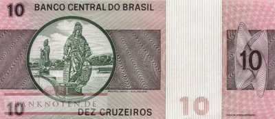 Brasilien - 10  Cruzeiros (#193b_UNC)