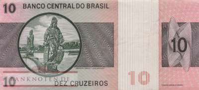 Brasilien - 10  Cruzeiros (#193b_VF)