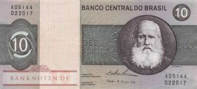 Brasilien - 10  Cruzeiros (#193b_VF)
