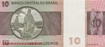 Brazil - 10  Cruzeiros (#193c_UNC)