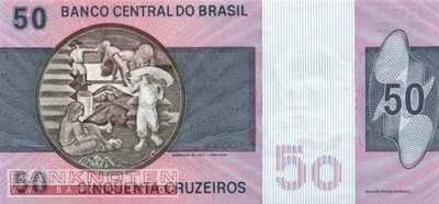 Brazil - 50  Cruzeiros (#194c_UNC)