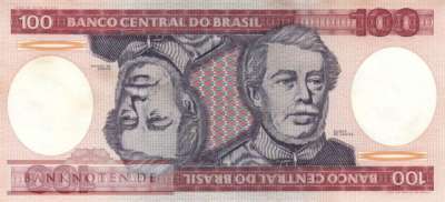 Brasilien - 100  Cruzeiros (#198a_AU)