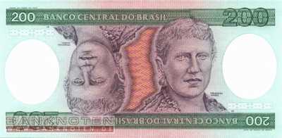 Brasilien - 200  Cruzeiros (#199a_UNC)