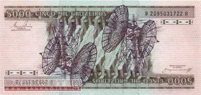 Brasilien - 5.000  Cruzeiros (#202c_UNC)