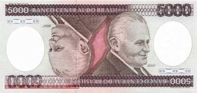 Brazil - 5.000  Cruzeiros (#202d_UNC)