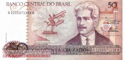 Brasilien - 50  Cruzados (#210a_UNC)