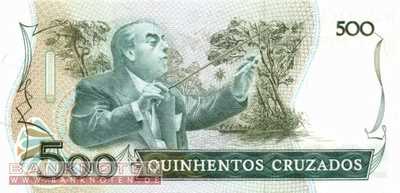 Brazil - 500  Cruzados (#212c_UNC)