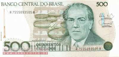 Brasilien - 500  Cruzados (#212d_UNC)