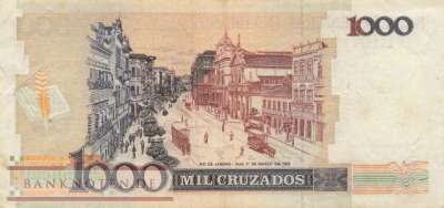 Brazil - 1.000  Cruzados (#213b_VF)