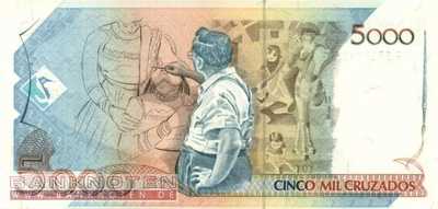 Brasilien - 5  Cruzados Novos (#217b_UNC)