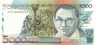 Brasilien - 5  Cruzados Novos (#217b_UNC)