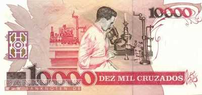 Brazil - 10  Cruzados Novos (#218b_UNC)