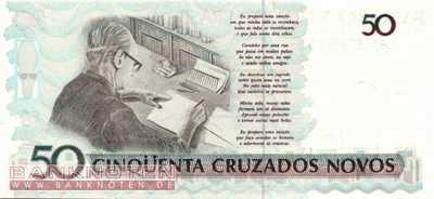 Brazil - 50  Cruzeiros (#223_UNC)