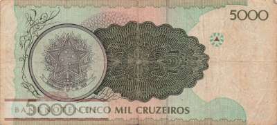 Brasilien - 5.000  Cruzeiros (#227_VG)
