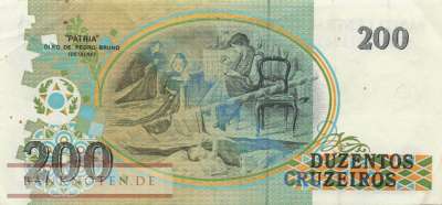 Brasilien - 200  Cruzeiros (#229_VF)