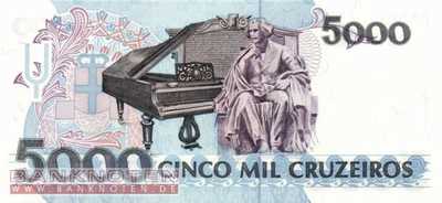 Brazil - 5.000  Cruzeiros (#232c_UNC)