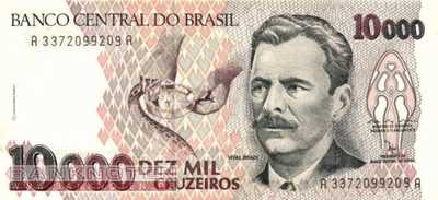 Brazil - 10.000  Cruzeiros (#233b_UNC)