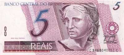 Brazil - 5  Reais (#244Aj_UNC)