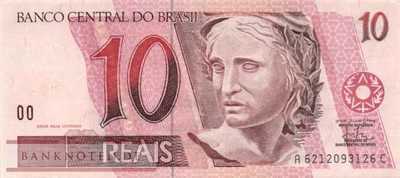 Brazil - 10  Real (#245Ab_XF)