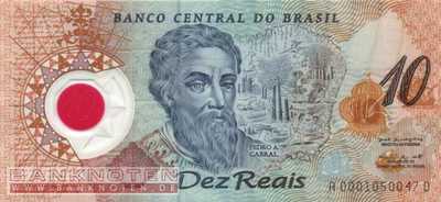 Brasilien - 10  Reais (#248a_UNC)