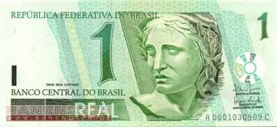 Brasilien - 1  Real (#251a_UNC)